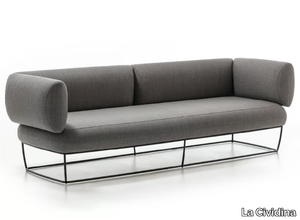 BERNARD - 3 seater fabric sofa _ La Cividina