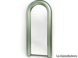 SOUFFLE' - Table-top framed chrome plated mirror _ La Manufacture