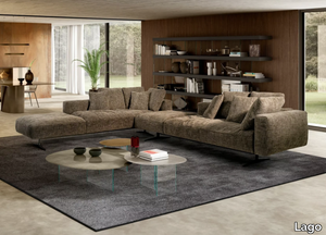 AIR SOFT 1901 - Corner fabric sofa _ Lago