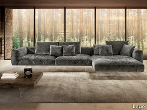 AIR SOFT 1902 - Sectional fabric sofa _ Lago