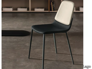 ERMES - Upholstered fabric chair _ Lago