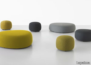 KIPU - Upholstered fabric pouf _ Lapalma