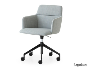 FOIL - Fabric office chair with 5-Spoke base _ Lapalma