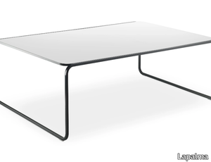 TOÉ - Stackable rectangular HPL coffee table _ Lapalma