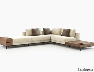 DECKER - Corner sectional fabric sofa _ Laskasas