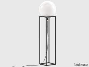 JONES - Glass and iron floor lamp _ Laskasas