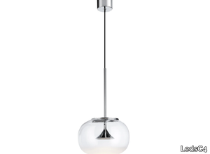 ALIVE - LED glass and aluminium pendant lamp _ LedsC4
