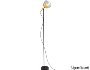 BRASS BELL - LED adjustable brass floor lamp _ Ligne Roset