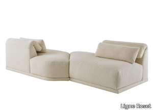 GRAND ANGLE - Modular fabric sofa with headrest _ Ligne Roset