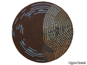 NOCTAMBULE - Patterned round rug _ Ligne Roset