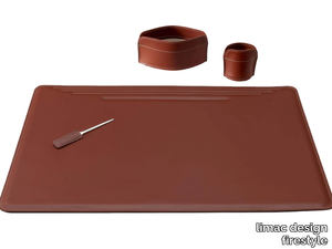 EBE 4 PZ - Bonded leather desk set _ limac design firestyle