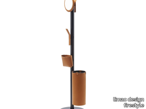 ERCOLE - Bonded leather coat rack _ limac design firestyle