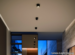 BUBBLE - LED semi-inset adjustable spotlight _ Linea Light Group