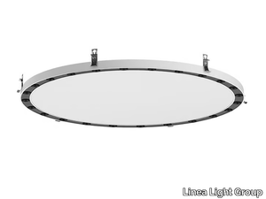 TOUR_CELL_C - LED recessed aluminium ceiling lamp _ Linea Light Group