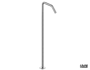 CANNE 061 - Floor standing stainless steel bathtub spout _ Linki