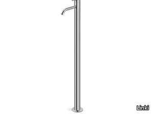 ONE 060 - Floor standing stainless steel washbasin mixer _ Linki