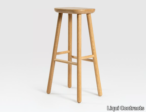 JASPER - Oak barstool _ Liqui Contracts