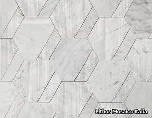 ESATRAP - Marble wall/floor tiles _ Lithos Mosaico Italia