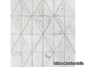 STRETCH - Marble wall/floor tiles _ Lithos Mosaico Italia