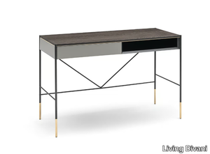 ERA - Wooden secretary desk with drawers _ Living Divani