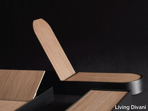 FLAP - Wooden coffee table with storage space _ Living Divani