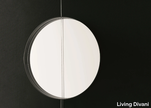 GALILEO - Round wall-mounted mirror _ Living Divani