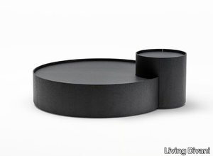 MOON ECLIPSE - Round coffee table with storage space _ Living Divani