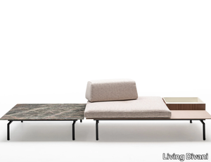 SUMO - Modular bench with back _ Living Divani