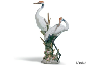 COURTING CRANES - Porcelain decorative object _ Lladró