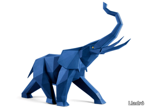 ELEFANTE (BLUE) - Porcelain decorative object _ Lladró