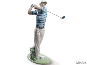 GOLF CHAMPION MAN - Porcelain decorative object _ Lladró