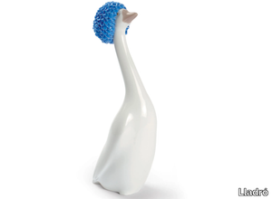 GOOSSIPING GOOSE BLUE - Porcelain decorative object _ Lladró