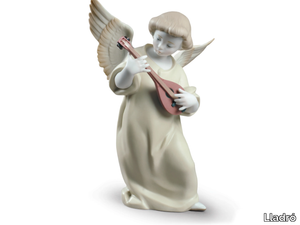 HEAVENLY STRINGS ANGEL - Porcelain decorative object _ Lladró