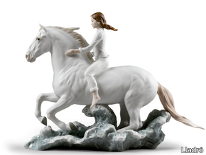 HORSE & WOMAN - Porcelain decorative object _ Lladró