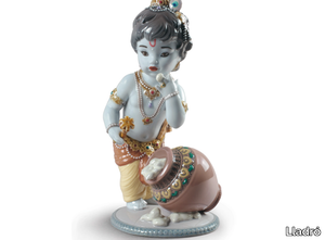 KRISHNA BUTTERTHIEF - Porcelain decorative object _ Lladró