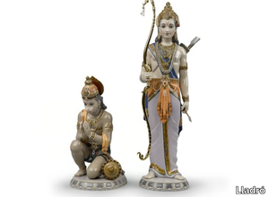 LAKSHMAN AND HANUMAN - Porcelain decorative object _ Lladró