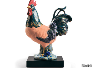 THE ROOSTER - Porcelain decorative object _ Lladró