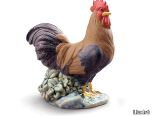 THE ROOSTER MINI - Porcelain decorative object _ Lladró