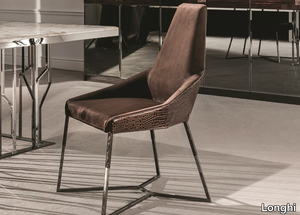 MIU - Upholstered leather chair _ Longhi