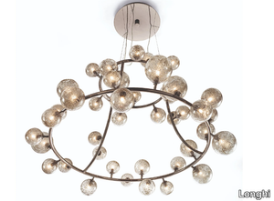 DUCALE - LED blown glass pendant lamp _ Longhi