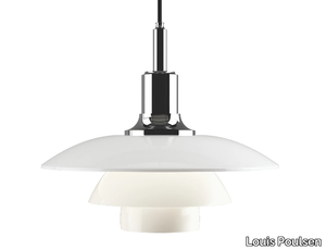 PH 3½-3 - Opal glass pendant lamp _ Louis Poulsen