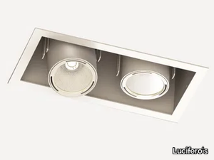 SIGHT FRAME 2F - Recessed LED multiple metal spotlight _ Lucifero's