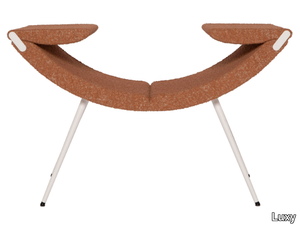 CLOP - Fabric easy chair with armrests _ Luxy