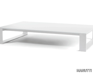 PRATO - Rectangular ceramic coffee table _ MANUTTI