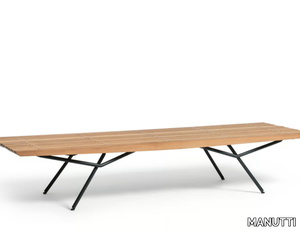 SAN - Teak garden bench _ MANUTTI