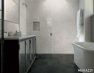 FABRIC - Indoor ceramic wall tiles with textile effect _ MARAZZI