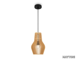 ROOTS - Wooden pendant lamp _ MAYTONI