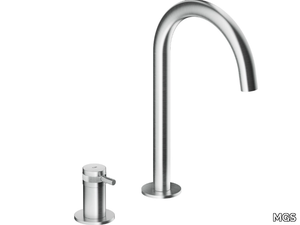 ER262 - Countertop stainless steel washbasin mixer _ MGS