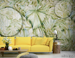 ALOHA - Panoramic wallpaper with floral pattern _ MILLE997