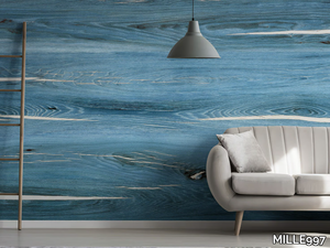 TURCHESE - Vinyl sheets wood effect wallpaper _ MILLE997